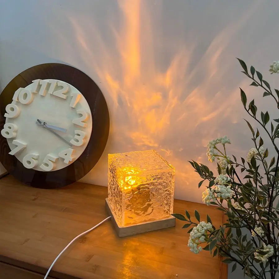 Water Ripple Projector Night Light Sunset Lights